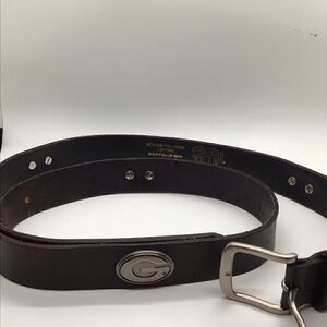 Georgia Bulldogs Zep Pro Leather Belt